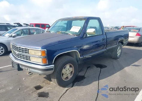 1993 Chevrolet Gmt-400 K1500 z USA, uszkodzony, nr VIN 1GCEK14K6PZ183749